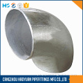 Cotovelo de aço galvanizado ASTM A234WPB Sch40